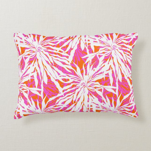 Coussins Décoratifs Palmettes tropicales (Devant)