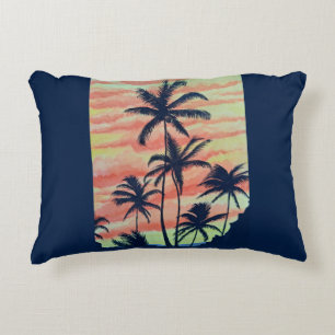 Coussins Décoratifs Palmiers à noix de coco hawaïens