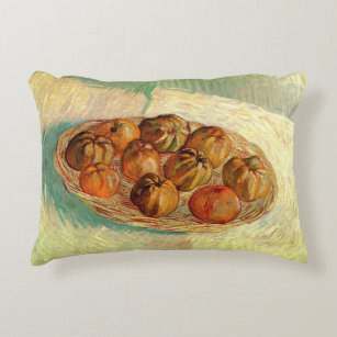 Coussins Décoratifs Panier de pommes à Pissarro par Vincent van Gogh