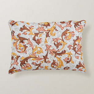 Coussins Décoratifs Papier peint vintage - Motif floral du 18ème siècl