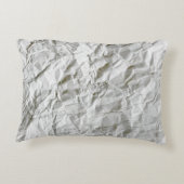 Coussins Décoratifs Papier ridé drôle (Dos)