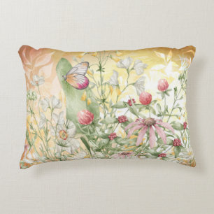 Coussins Décoratifs Papillon floral du pays