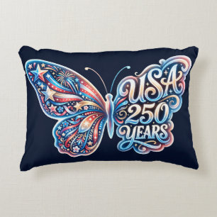 Coussins Décoratifs Papillon pour le 250e anniversaire des États-Unis