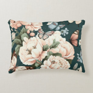 Coussins Décoratifs Papillons et fleurs