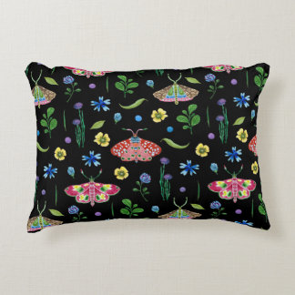 Coussins Décoratifs Papillons multicolores : Motif transparent