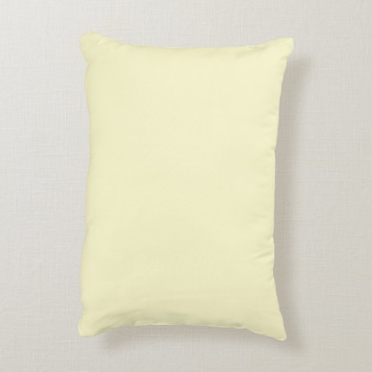Coussins Décoratifs Pastel Lemon Jaune Pale Douce Meringue Jaune (Dos(Vertical))