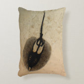 Coussins Décoratifs Pastenague et poissons préhistoriques fossilisés (Devant(Vertical))