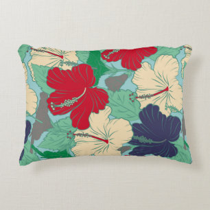 Coussins Décoratifs Pattern summer fashion. Exotic flowers in allover
