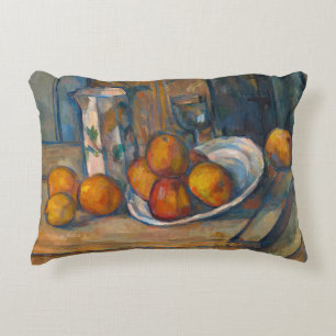 Coussins Décoratifs Paul Cezanne - Nature morte avec pot à lait et fru