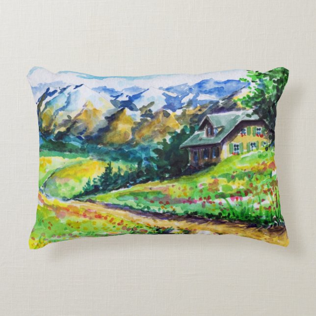 Coussins Décoratifs Paysage (Devant)