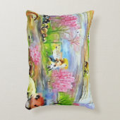 Coussins Décoratifs Paysage à l'aquarelle  (Devant(Vertical))