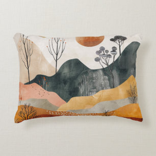 Coussins Décoratifs Paysage Abstrait de Boho (15)