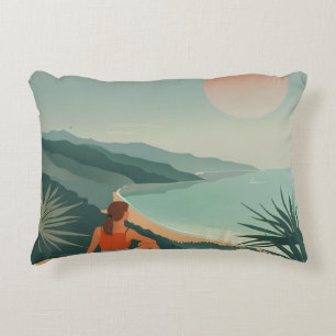 Coussins Décoratifs Paysage Abstrait de Boho (9)