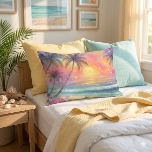 Coussins Décoratifs Paysage de plage tropical de rêve