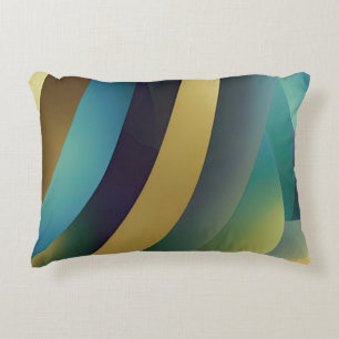 Coussins Décoratifs Paysage marin abstrait Vagues fracturées 30