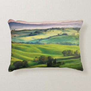 Coussins Décoratifs Paysage : Sérénité Peinte Légère