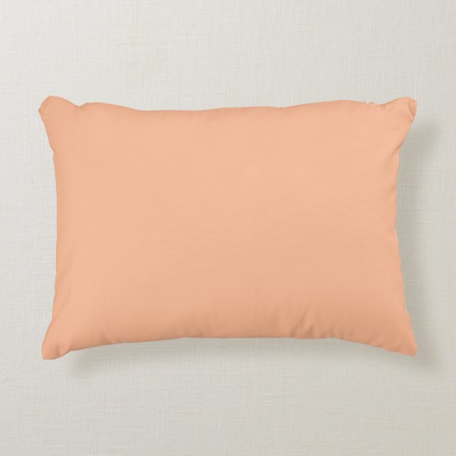 Coussins Décoratifs Peach Fuzz Solid (Devant)