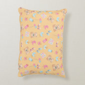 Coussins Décoratifs Peach teddy nursey pillow (Dos(Vertical))