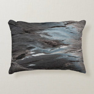 Coussins Décoratifs Peinture abstraite noire et grise