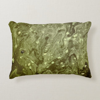 Coussins Décoratifs Peinture abstraite verte