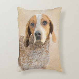 Coussins Décoratifs Peinture américaine anglaise sur pilon - Chien Art
