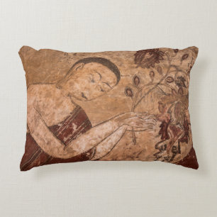 Coussins Décoratifs Peinture bouddhiste ancienne
