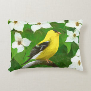 Coussins Décoratifs Peinture Goldfinch - Cute Original Chien Art