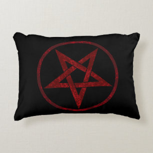 Coussins Décoratifs Pentagram Red Devil