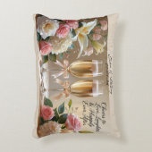 Coussins Décoratifs Personalised  Bridal Pillow-Happily Ever After (Devant(Vertical))