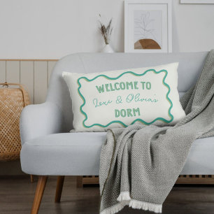 Coussins Décoratifs Personnalisé tendance main verte traînée dortoir
