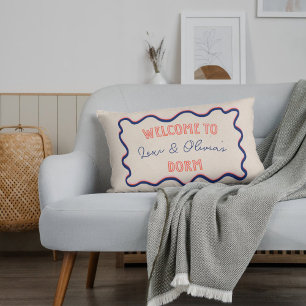 Coussins Décoratifs Personnalisé Tendance rose main dessinée colocatai
