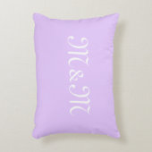 Coussins Décoratifs Personnaliser avec la lettre initiale blanche numé (Devant(Vertical))