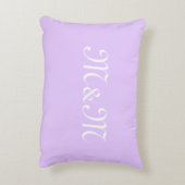 Coussins Décoratifs Personnaliser avec la lettre initiale blanche numé (Dos(Vertical))