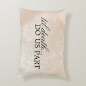 Coussins Décoratifs Petit couple éffrayant (Dos(Vertical))