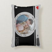 Coussins Décoratifs Photo de caméra noire Unique Anniversaire de maria (Devant(Vertical))