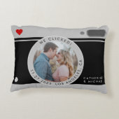 Coussins Décoratifs Photo de caméra noire Unique Anniversaire de maria (Dos)