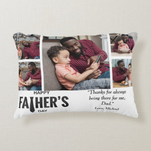 Coussins Décoratifs Photo personnalisée de meilleur père