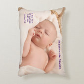 Coussins Décoratifs Photo personnalisée pour bébé (Devant(Vertical))