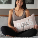Coussins Décoratifs Phrase moderne Pastel Rose fille Boss Phrase<br><div class="desc">Phrase moderne Pastel Rose fille Boss Phrase</div>