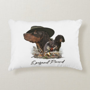 Coussins Décoratifs Picardy Spaniel, Saison Chasse