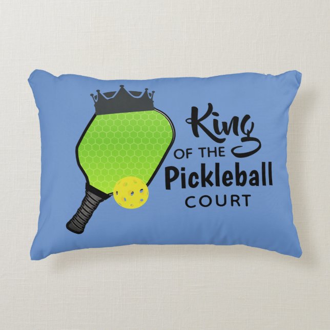 Coussins Décoratifs Pickle Ball Pickleball Design Jeu d'oreiller (Devant)