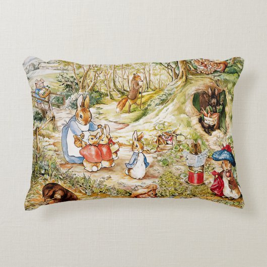 Coussins Décoratifs Pierre le lapin (Devant)