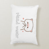 Coussins Décoratifs Pillow of Realistic Cat – Need Moar Calm (Dos(Vertical))