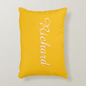 Coussins Décoratifs pillow yellow solid simple (Devant(Vertical))