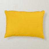 Coussins Décoratifs pillow yellow solid simple (Dos)