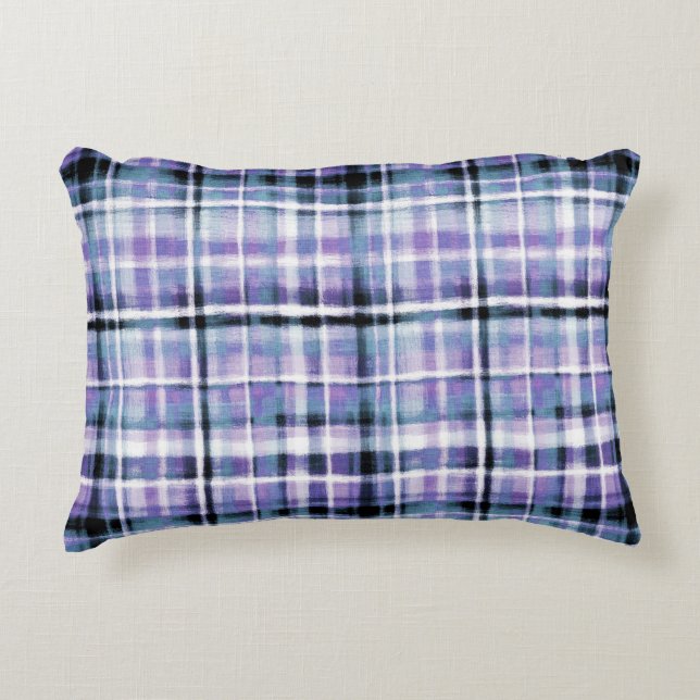 Coussins Décoratifs Plaid moderne et moelleux (Devant)