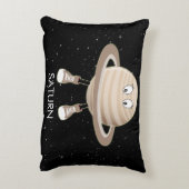 Coussins Décoratifs Planète Saturne & étoiles (Dos(Vertical))