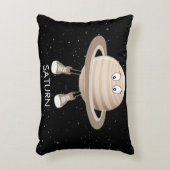 Coussins Décoratifs Planète Saturne & étoiles (Devant(Vertical))