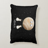 Coussins Décoratifs Planète Vénus & Étoiles (Dos(Vertical))