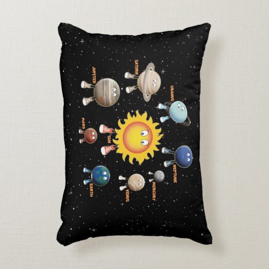 Coussins Décoratifs Planètes et système solaire (Devant(Vertical))